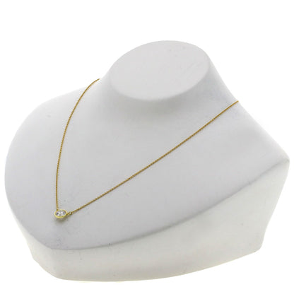 TIFFANY&Co. By The Yard 1P Diamond Necklace K18 Yellow Gold Ladies [Used]
