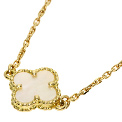 Van Cleef & Arpels Sweet Alhambra Shell Bracelet K18 Yellow Gold Ladies [Used]