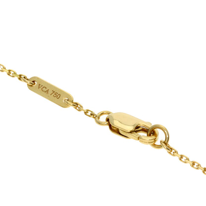 Van Cleef & Arpels Sweet Alhambra Shell Bracelet K18 Yellow Gold Ladies [Used]