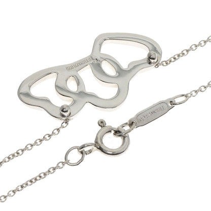 TIFFANY&Co. Triple heart Necklace Silver Ladies [Used]