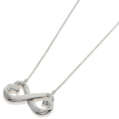 TIFFANY&Co. Double Loving Heart Necklace Silver Ladies [Used]