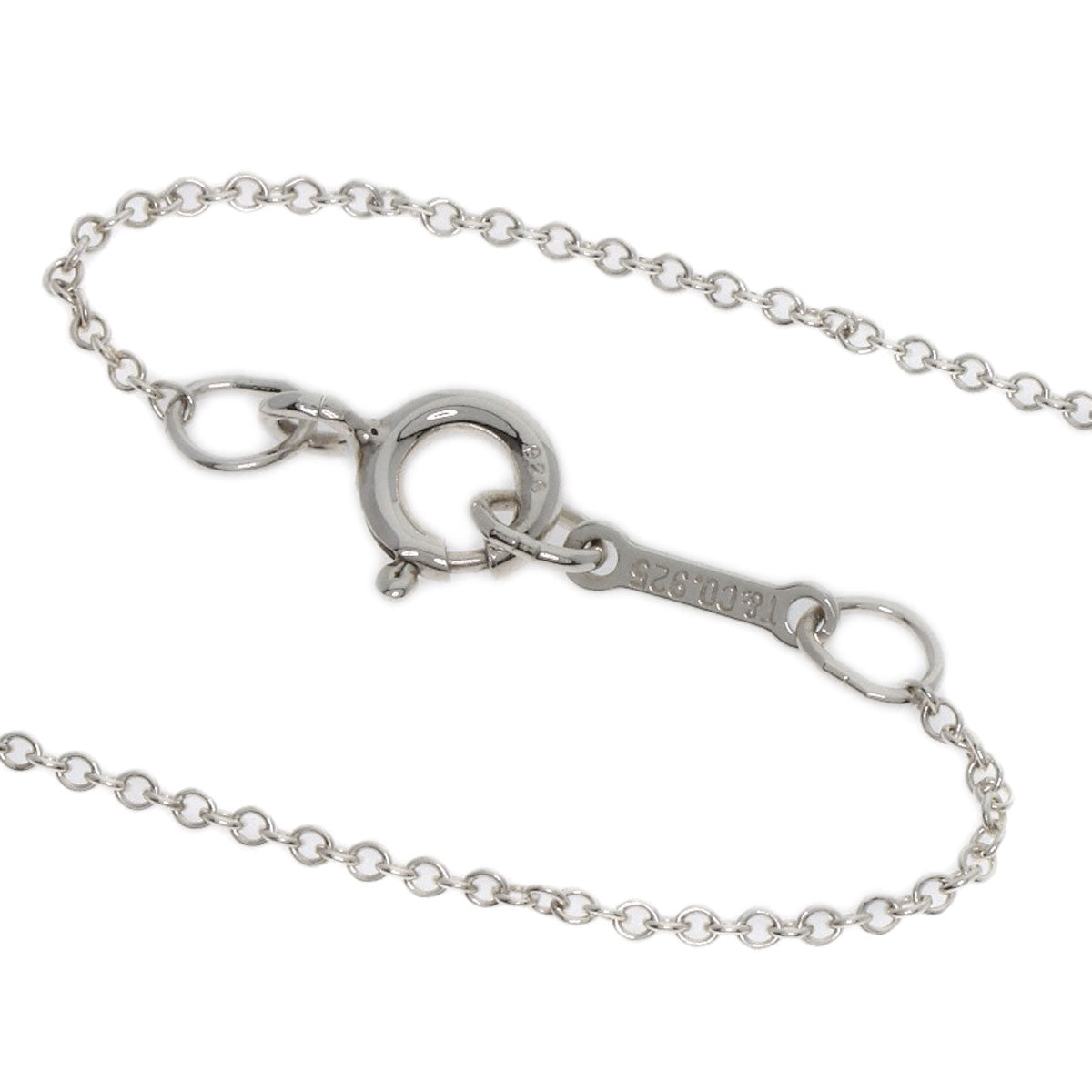 TIFFANY&Co. Double Loving Heart Necklace Silver Ladies [Used]