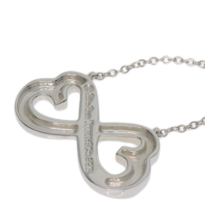 TIFFANY&Co. Double Loving Heart Necklace Silver Ladies [Used]