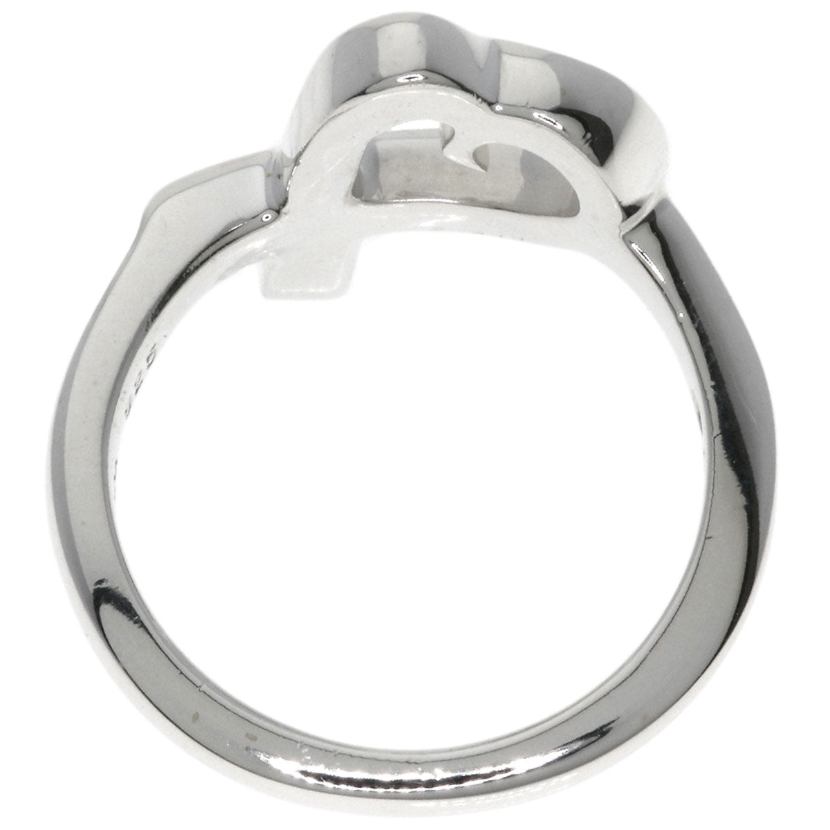 TIFFANY&Co. Loving heart Ring Silver Ladies [Used]