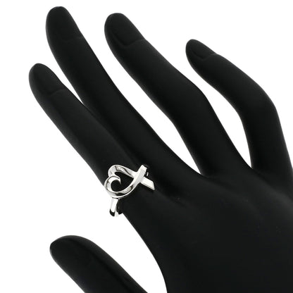 TIFFANY&Co. Loving heart Ring Silver Ladies [Used]