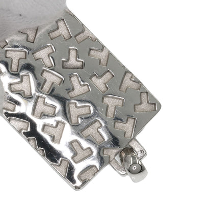 TIFFANY&Co. T logo Pendant top Silver Ladies [Used]