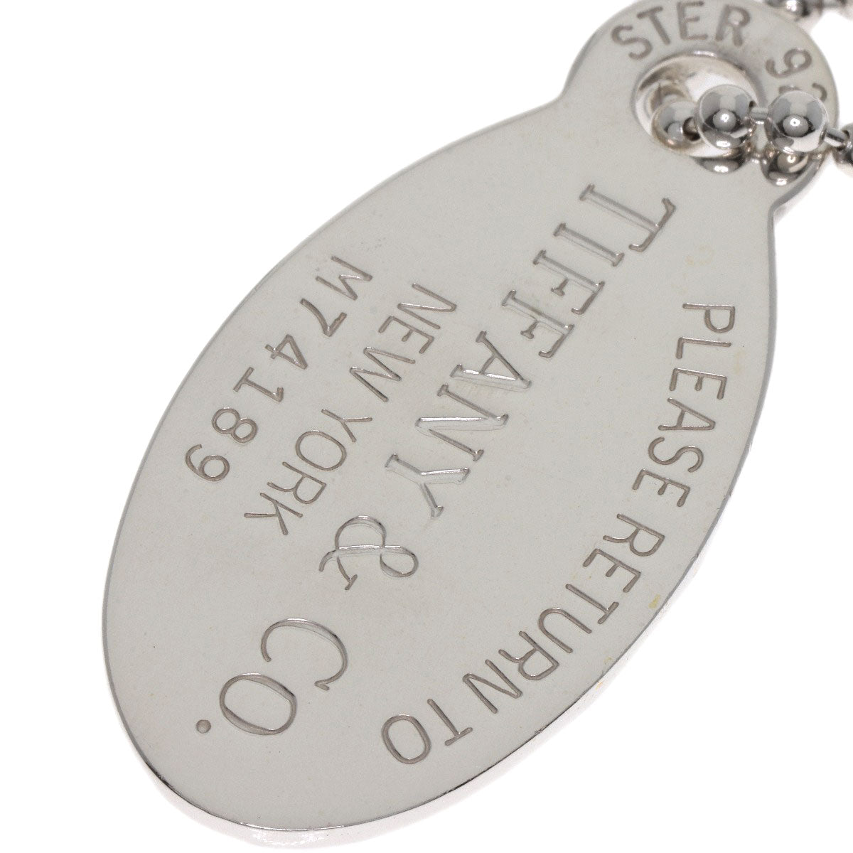 TIFFANY&Co. Return to oval tag Necklace Silver Ladies [Used]
