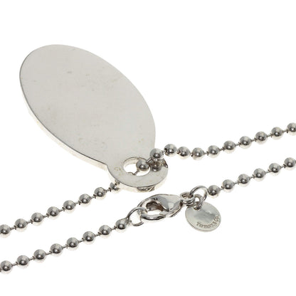TIFFANY&Co. Return to oval Necklace Silver Ladies [Used]
