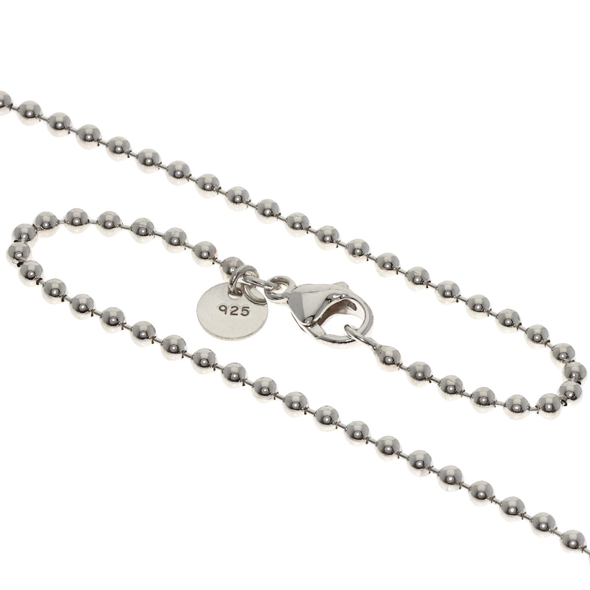 TIFFANY&Co. Return to oval Necklace Silver Ladies [Used]