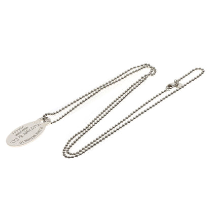 TIFFANY&Co. Return to oval Necklace Silver Ladies [Used]