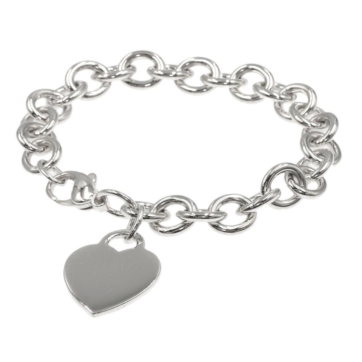 TIFFANY&Co. Return to TIFFANY & Co. Heart tag Bracelet Silver Ladies [Used]