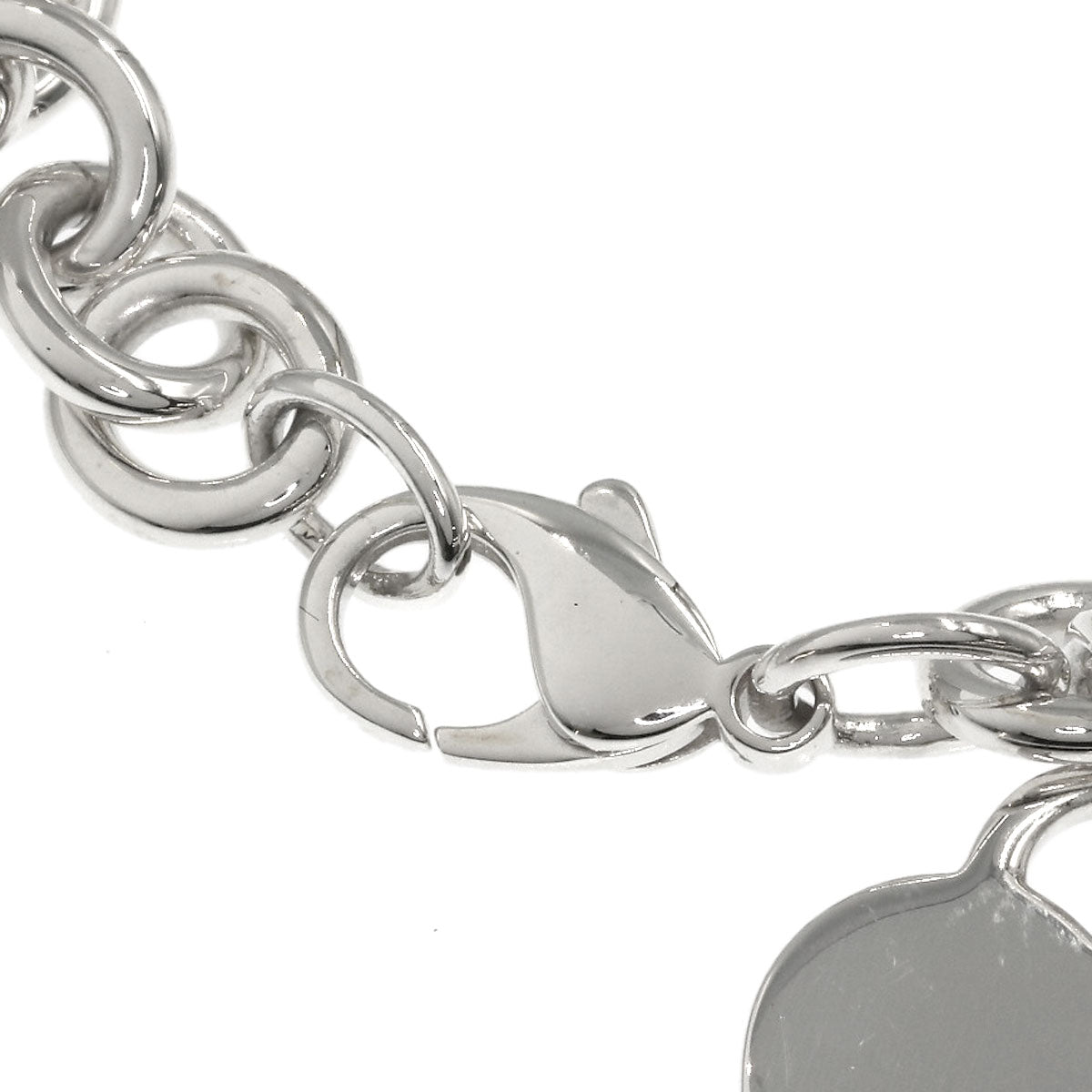 TIFFANY&Co. Return to TIFFANY & Co. Heart tag Bracelet Silver Ladies [Used]