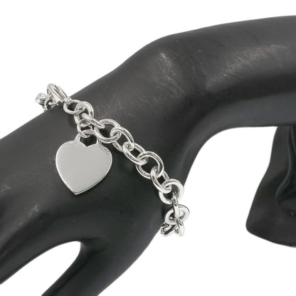 TIFFANY&Co. Return to TIFFANY & Co. Heart tag Bracelet Silver Ladies [Used]