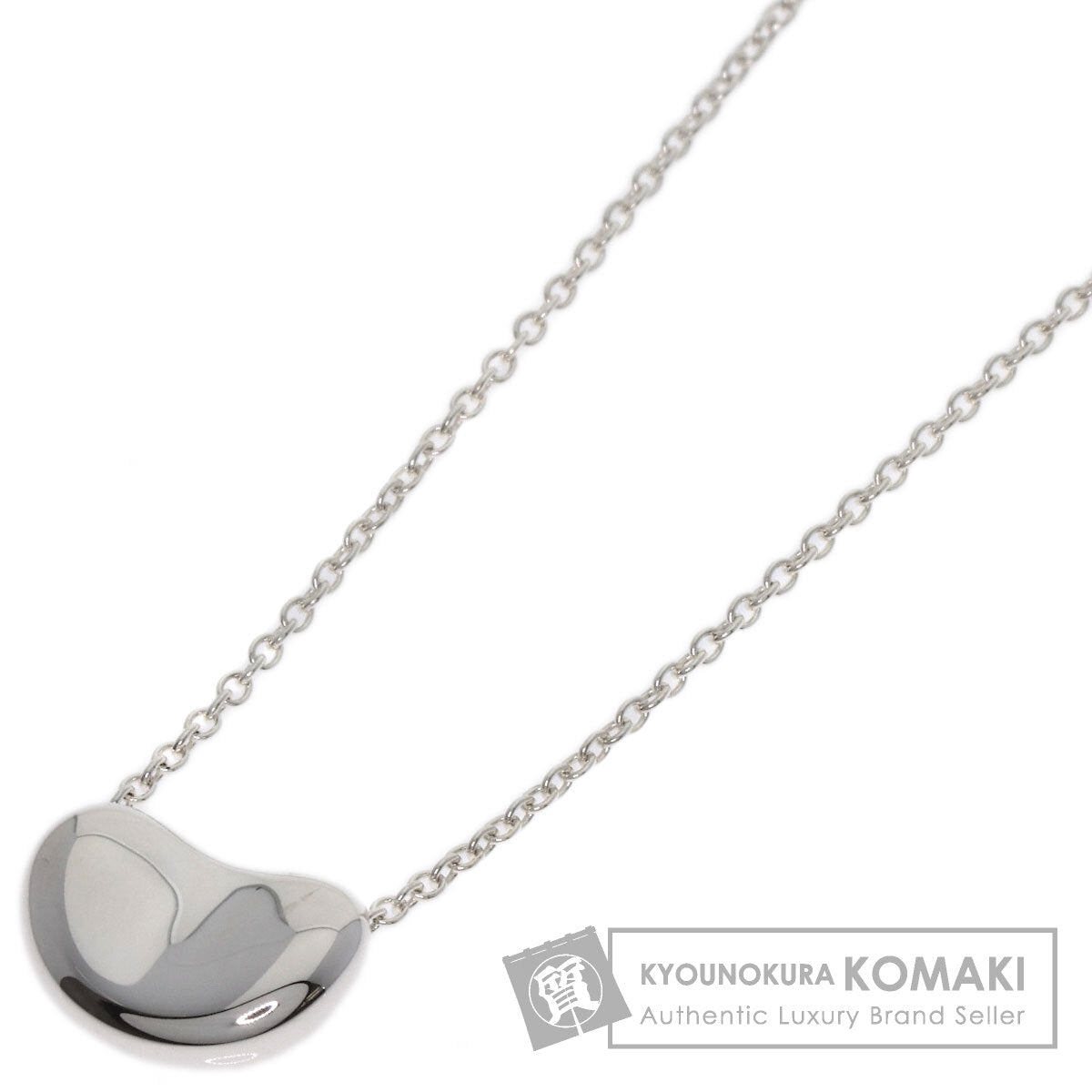 TIFFANY&Co. Bean Necklace Silver Ladies [Used]