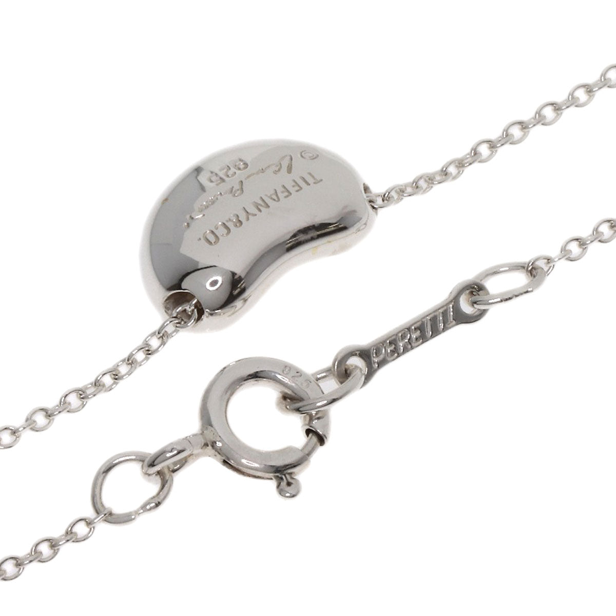TIFFANY&Co. Bean Necklace Silver Ladies [Used]