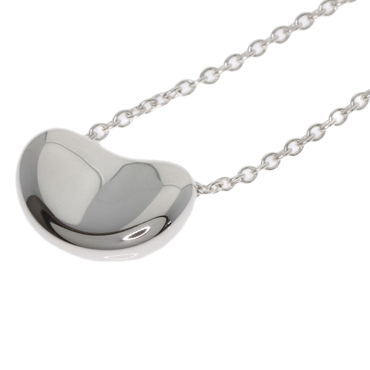 TIFFANY&Co. Bean Necklace Silver Ladies [Used]