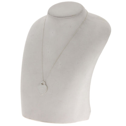TIFFANY&Co. Notes Heart Necklace Silver Ladies [Used]