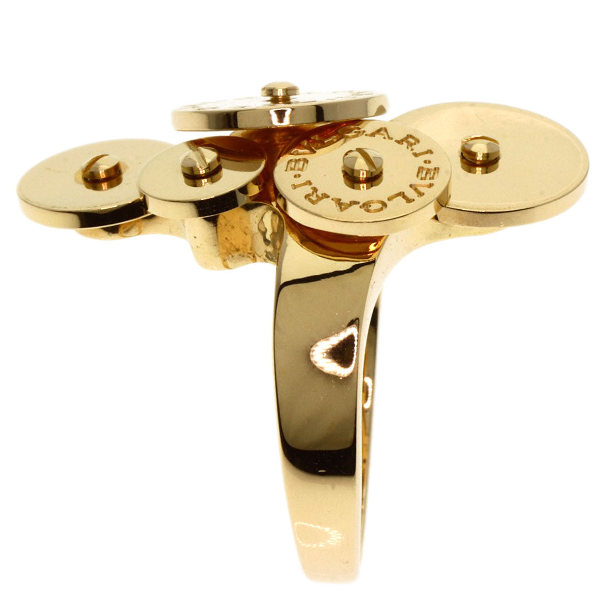 BVLGARI Chicladi Ring K18 Yellow Gold Ladies [Used]