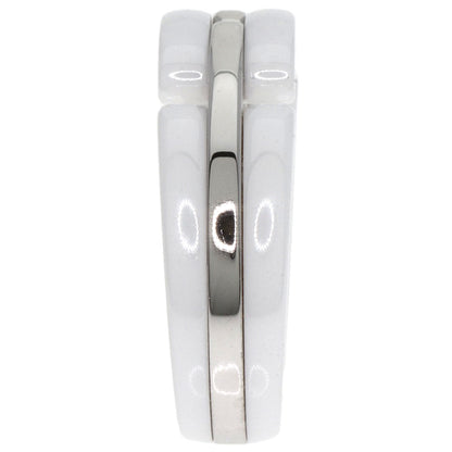 CHANEL Ultra Collection Medium Ring K18 White Gold CeramicLadies [Used]