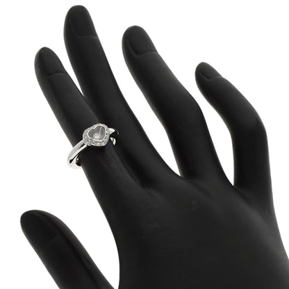 ショパール ハッピーダイヤモンド リング・指輪 K18ホワイトゴールド レディース 【中古】【Chopard】