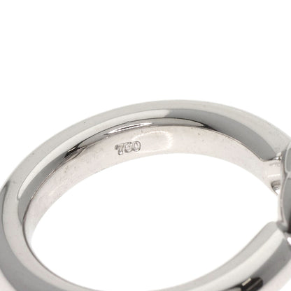 ショパール ハッピーダイヤモンド リング・指輪 K18ホワイトゴールド レディース 【中古】【Chopard】