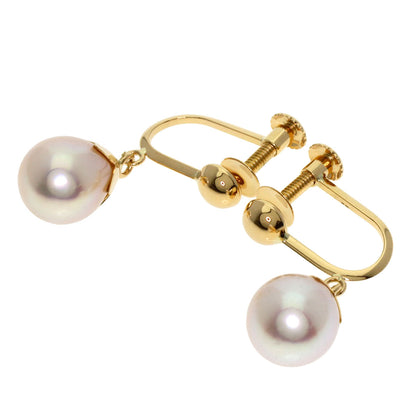TASAKI   Pearl Pearl Earring  K18 Yellow Gold Ladies [Used]