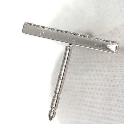 TIFFANY&Co. TWire Diamond earring K18 White Gold Ladies [Used]