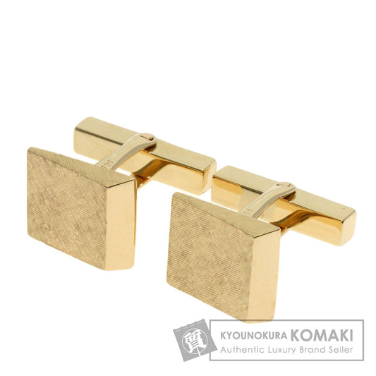 TIFFANY&Co. Square motif cuffs K14 Yellow Gold mens [Used]