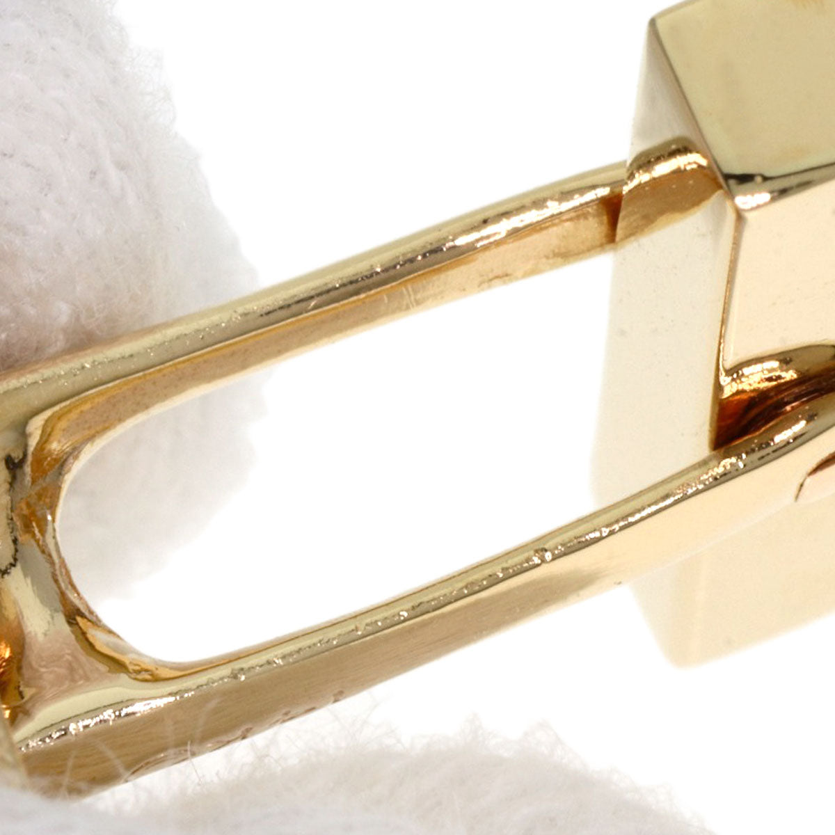 TIFFANY&Co. Square motif cuffs K14 Yellow Gold mens [Used]