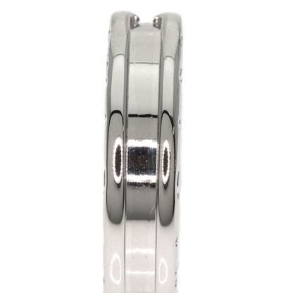 BVLGARI B.zero1 1 band Diamond #48 Ring K18 White Gold Ladies [Used]