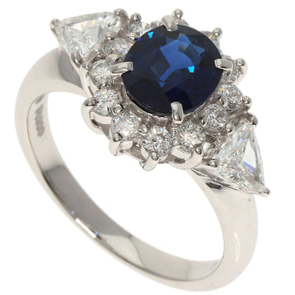 TASAKI Sapphire Diamond Ring Platinum PT900 Ladies [Used]
