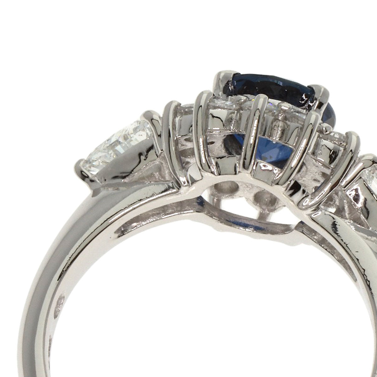 TASAKI Sapphire Diamond Ring Platinum PT900 Ladies [Used]