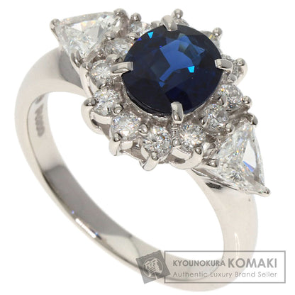 TASAKI Sapphire Diamond Ring Platinum PT900 Ladies [Used]