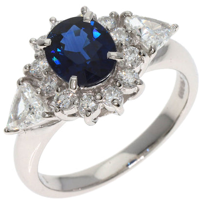 TASAKI Sapphire Diamond Ring Platinum PT900 Ladies [Used]