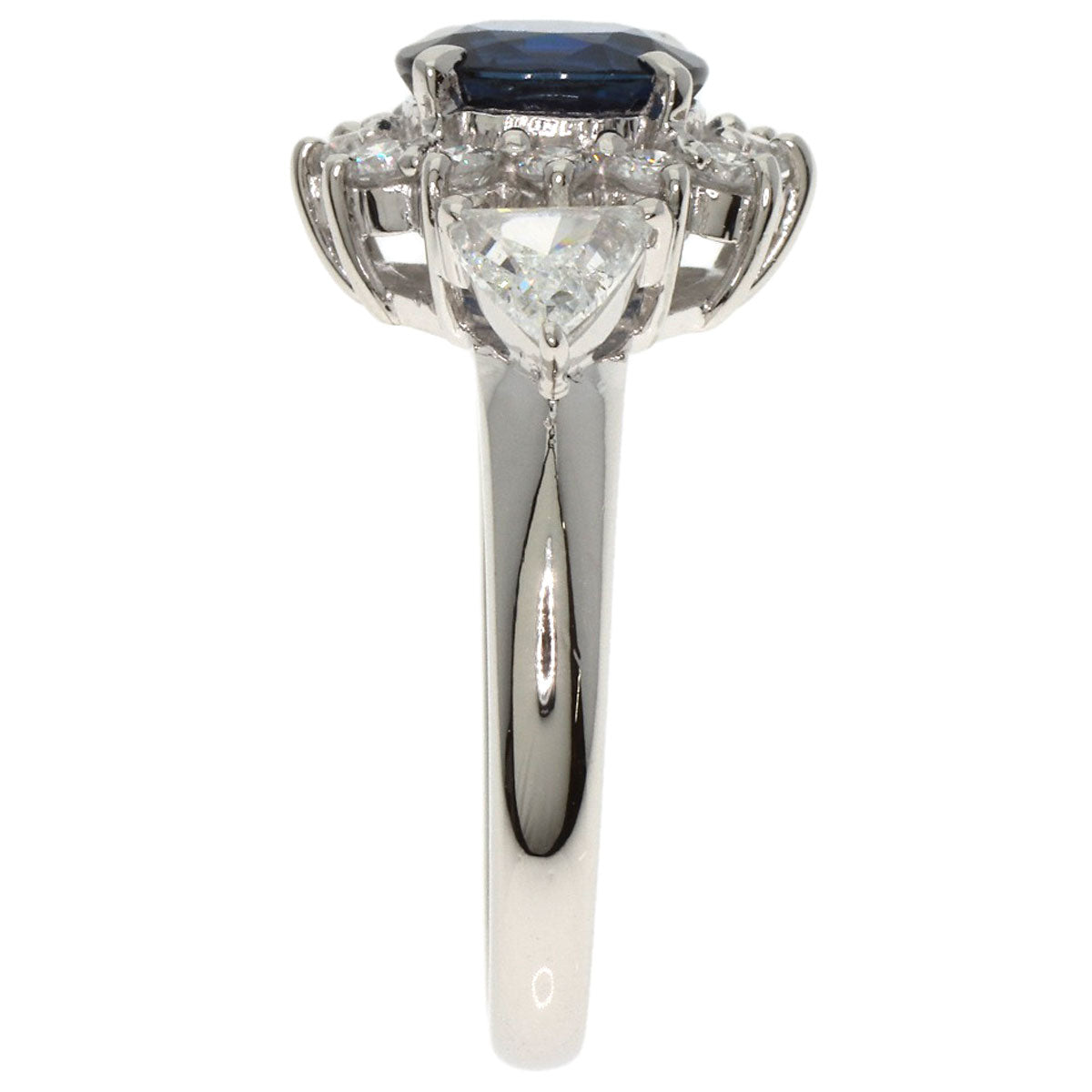 TASAKI Sapphire Diamond Ring Platinum PT900 Ladies [Used]