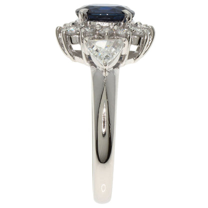 TASAKI Sapphire Diamond Ring Platinum PT900 Ladies [Used]