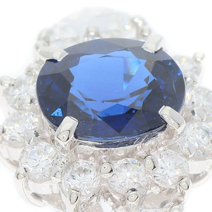 TASAKI Sapphire Diamond Ring Platinum PT900 Ladies [Used]
