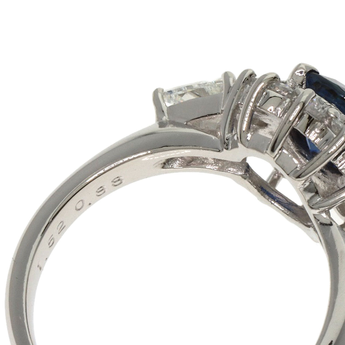 TASAKI Sapphire Diamond Ring Platinum PT900 Ladies [Used]