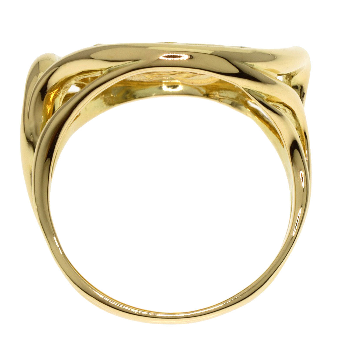 PIAGET Hans Erni coin Ring K18 Yellow Gold K24YGLadies [Used]