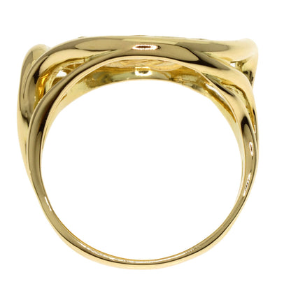 PIAGET Hans Erni coin Ring K18 Yellow Gold K24YGLadies [Used]