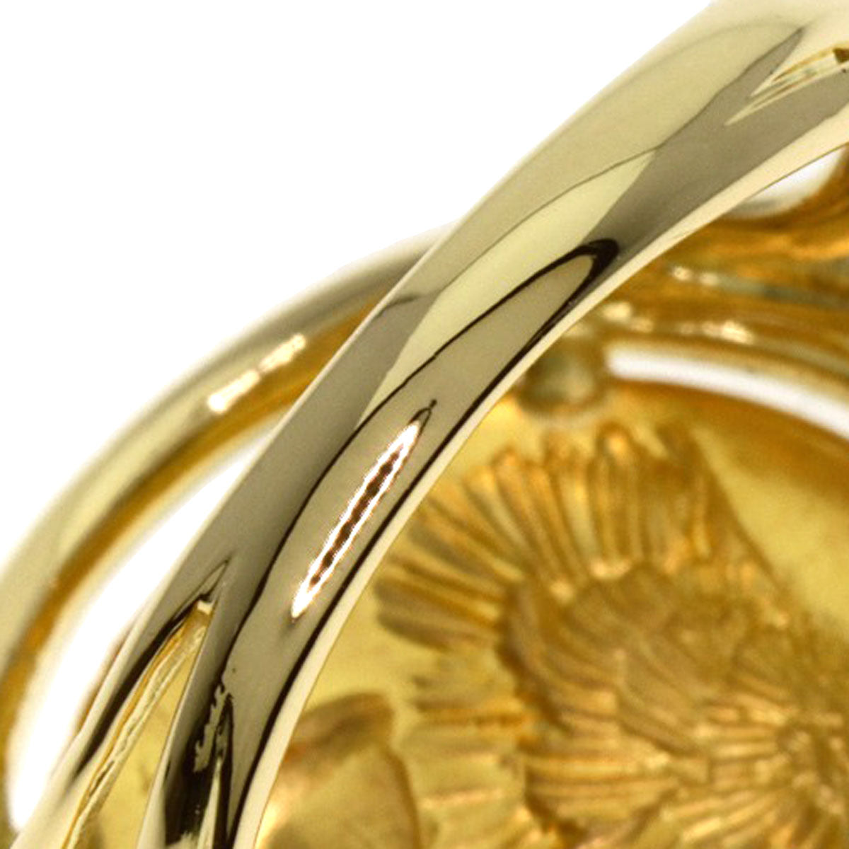 PIAGET Hans Erni coin Ring K18 Yellow Gold K24YGLadies [Used]