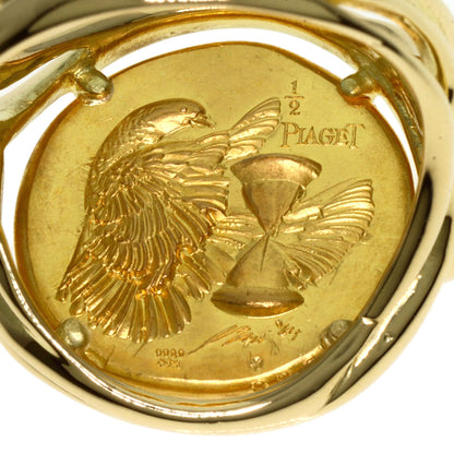PIAGET Hans Erni coin Ring K18 Yellow Gold K24YGLadies [Used]