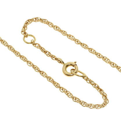 クイーン バッロックパール 真珠 ダイヤモンド ネックレス K18イエローゴールド レディース 【中古】【Queen】