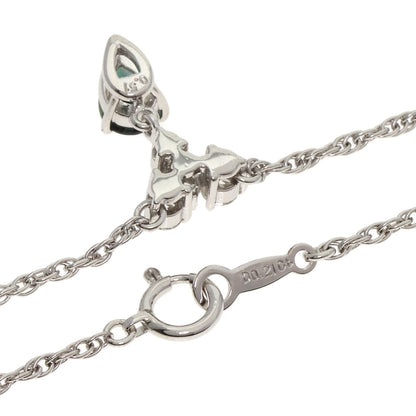 MIKIMOTO Alexandrite Diamond Necklace K18 White Gold Ladies [Used]