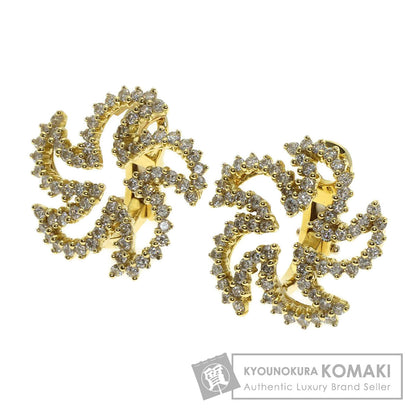 TIFFANY&Co. Diamond Earring K18 Yellow Gold Ladies [Used]