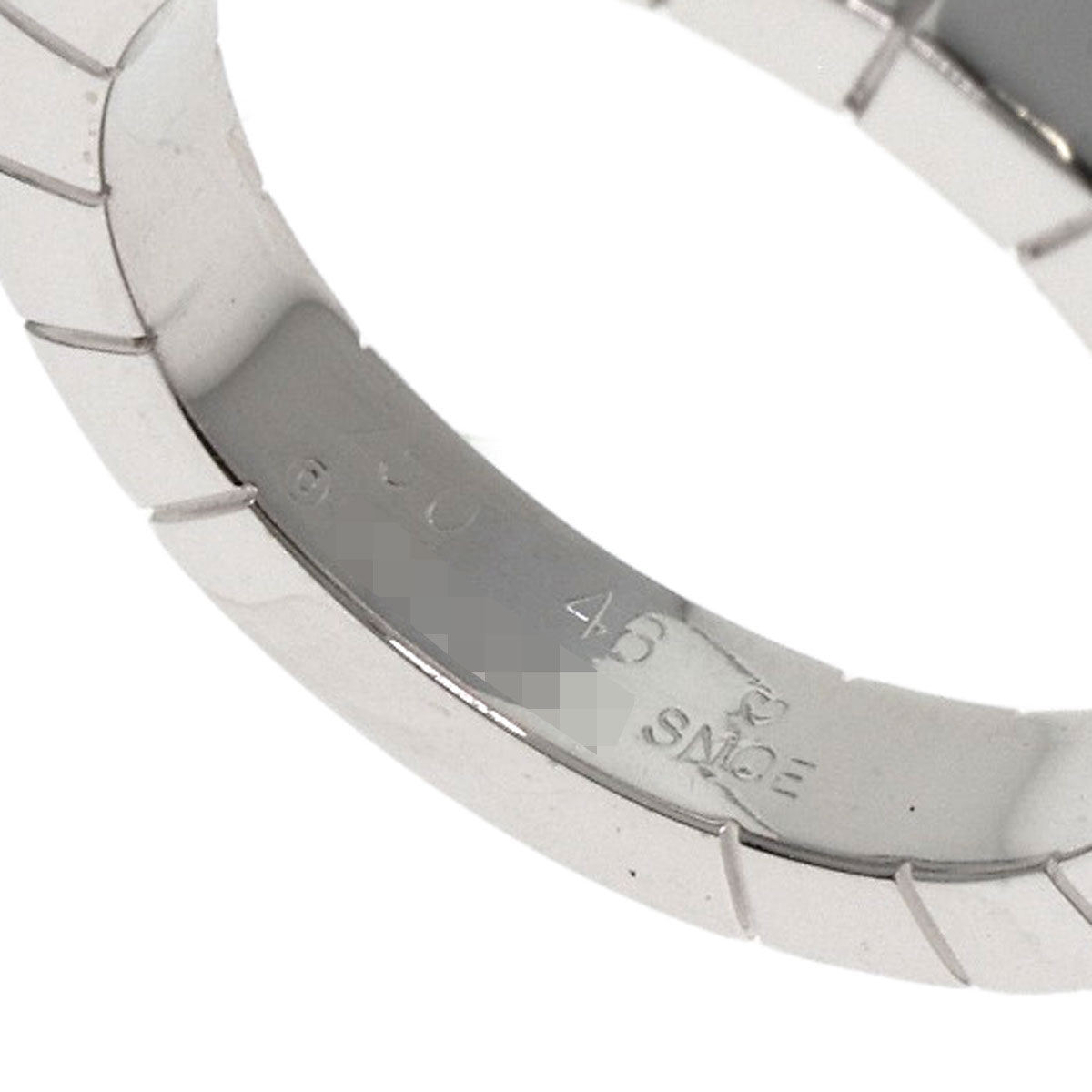 CARTIER   Raniere #46 Ring  K18 White Gold Ladies [Used]