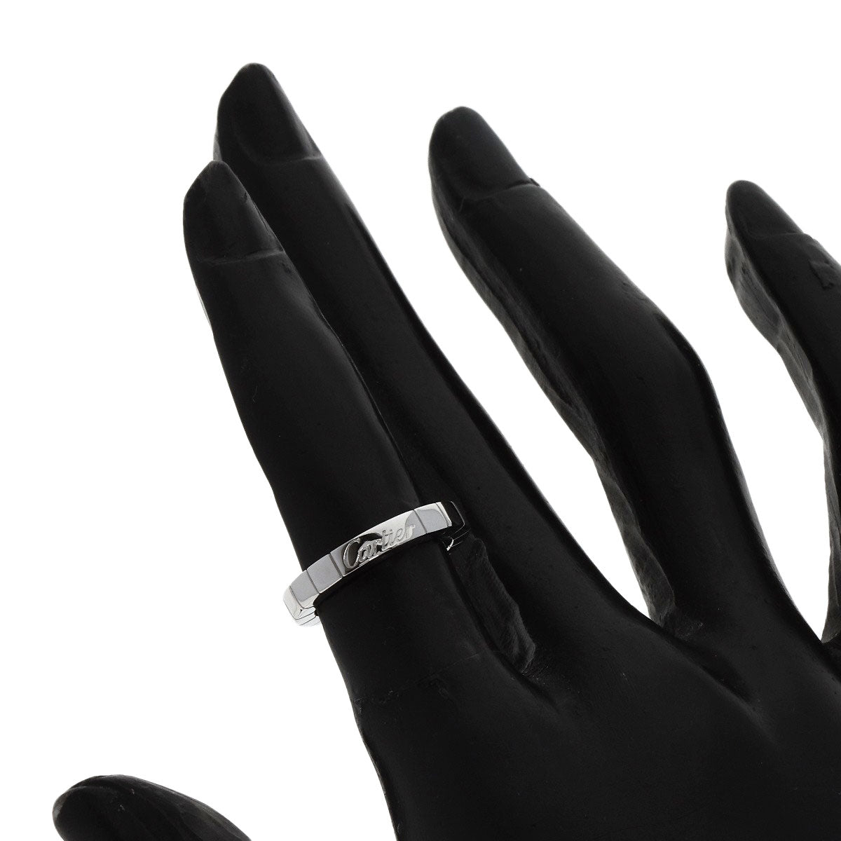 CARTIER   Raniere #46 Ring  K18 White Gold Ladies [Used]