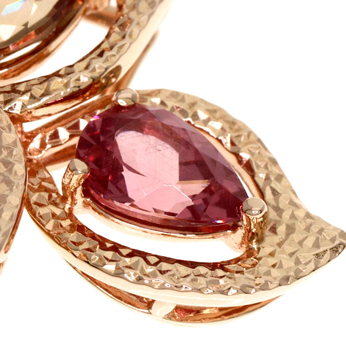 TASAKI Garnet Necklace Sakura Gold Ladies [Used]