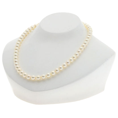 MIKIMOTO Akoya Pearl Pearl Necklace Silver Ladies [Used]