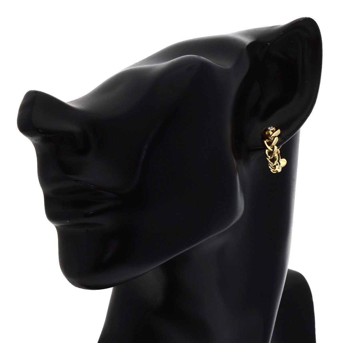 MIKIMOTO Pearl Pearl Diamond replacement charm included Earring K18 Yellow Gold Ladies [Used]